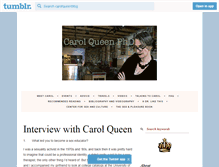 Tablet Screenshot of carolqueen.com